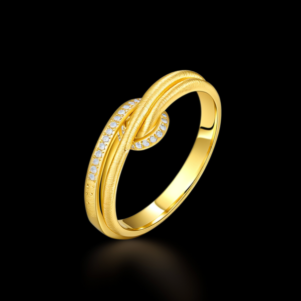 黄金戒指样式图